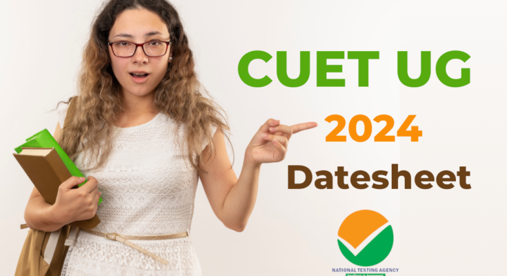 NTA CUET datesheet