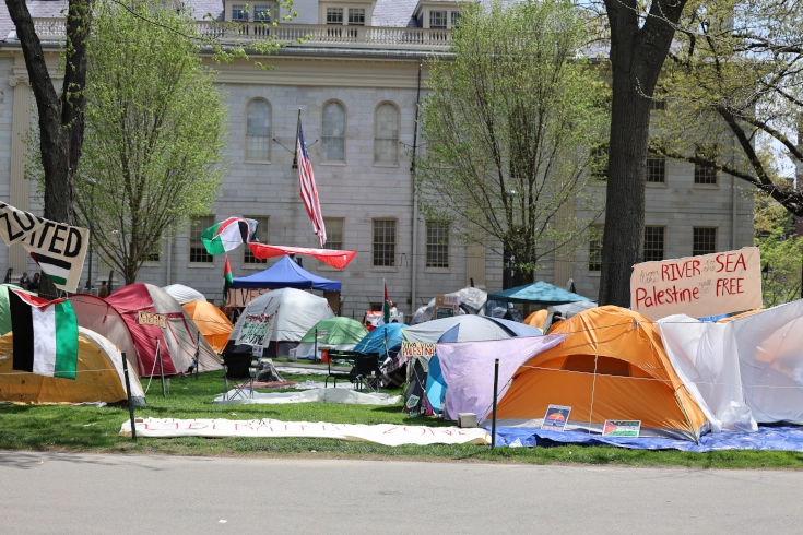 Campus protest